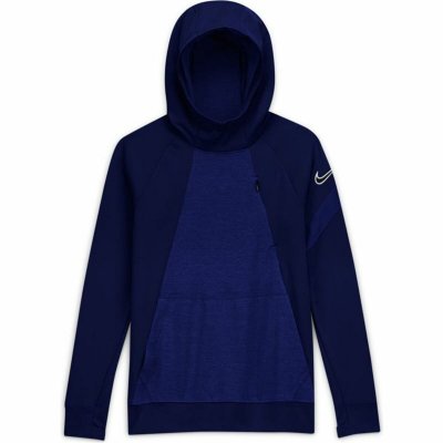 Tröja med huva Unisex Nike Dri-FIT Academy Mörkblå (Storlek: 7-8 år)
