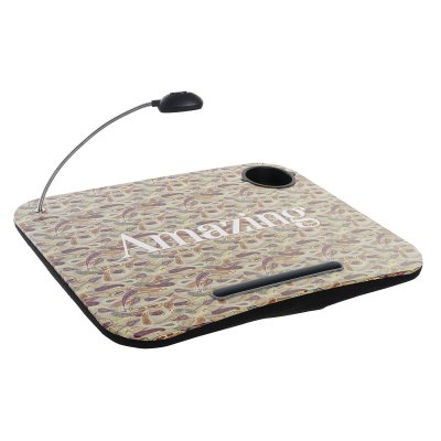 Bricka DKD Home Decor Beige PVC (48 x 38 x 7 cm)