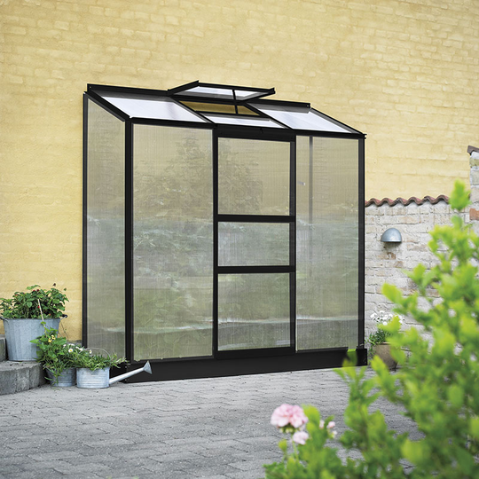 Altan 3 sektioner Poly, svart