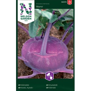 Fröer Nelson Garden Kålrabbi Blaro Violett
