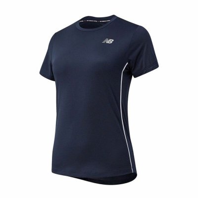 T-shirt New Balance Accelerate Mörkblå (Storlek: M)