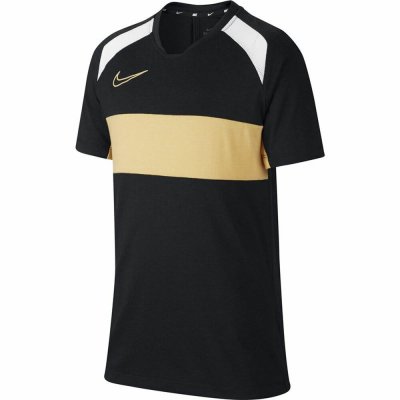 T-shirt med kortärm Herr Nike Dri-FIT Svart (Storlek: 8-10 år)