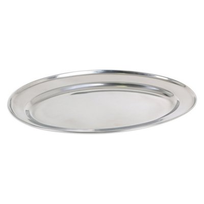 Bricka Privilege QT Rostfritt stål Oval (35 x 22,2 cm)