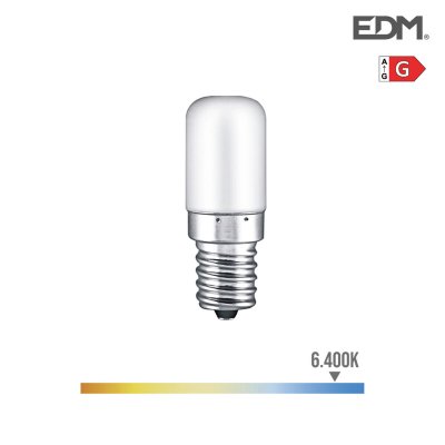 LED-lampa EDM E14 1,8 W 130 lm G (6400K)