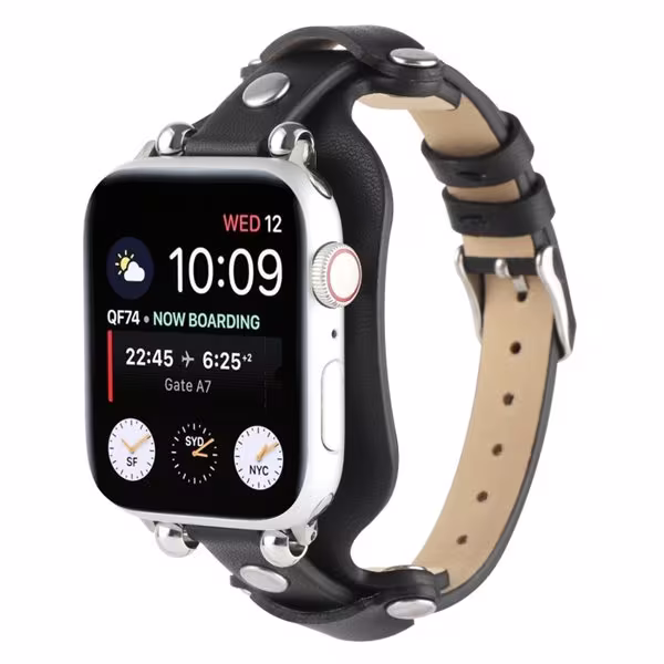 Läderarmband till Apple Watch Series
