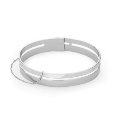 Damarmband Rosefield JPABG-J043 Grå Rostfritt stål 6 cm