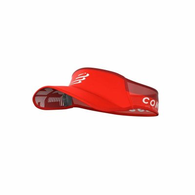 Visir Compressport Ultralight Röd One size