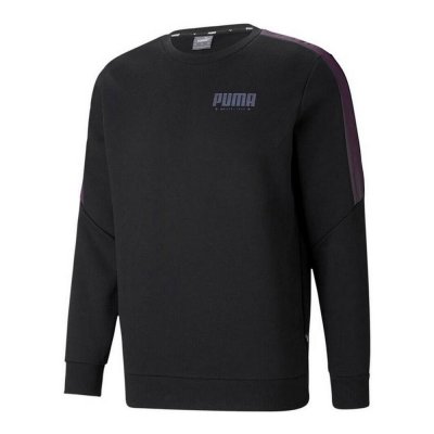 Tröja utan huva Puma Cyber Svart (Storlek: M)