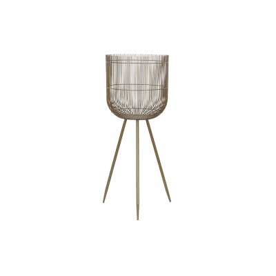 Kruka DKD Home Decor Gyllene Metall (34,5 x 34,5 x 87 cm)