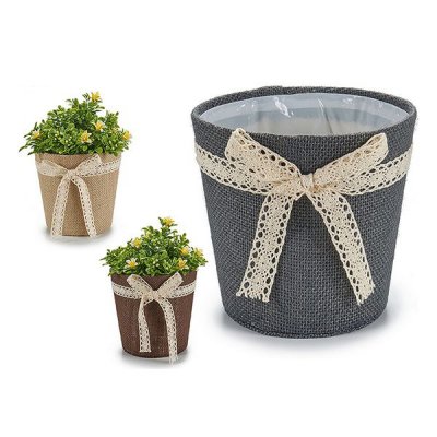 Kruka Tyg (15 x 14,5 x 15 cm) (16 x 14,5 x 16 cm) (16 x 14,5 x 16 cm)
