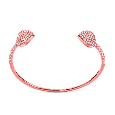 Armband Folli Follie Sterlingsilver (Ø 55 mm) (Färg: Rosa)