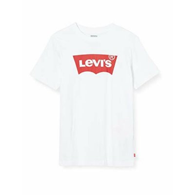 T-shirt med kortärm Barn Levi's E8157 Vit (12 år)