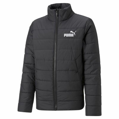 Jacka Barn Puma Essentials Padded Svart (Storlek: 5-6 år)