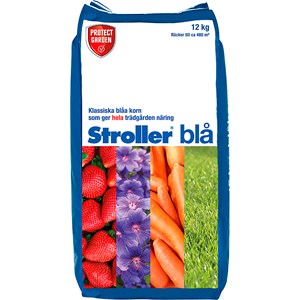 Trädgårdsgödsel Stroller Blå 12 kg