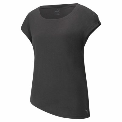 T-shirt med kortärm Dam Puma Studio Foundation Svart (Storlek: M)