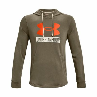 Tröja med huva Herr Under Armour Hoodie Persimon (Storlek: XL)
