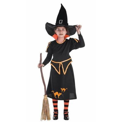 Maskeraddräkt för barn Carol Häxa (Storlek: 7-9 år)
