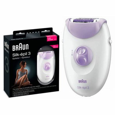 Elektrisk Epilator Braun SE 3170 Violett
