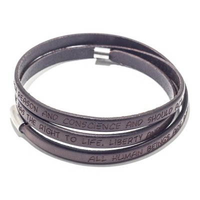 Damarmband Gilardy (20 cm) (Färg: Mörkbrun)