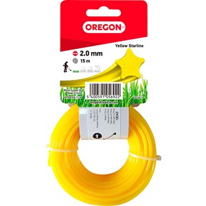 Trimmertråd Oregon Stjärnform 2,0 mm x 15 m