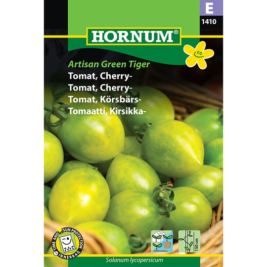 Tomat 'Artisan Green Tiger'