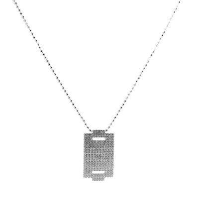Damhalsband Sif Jakobs P0044-CZ (24,5 cm)