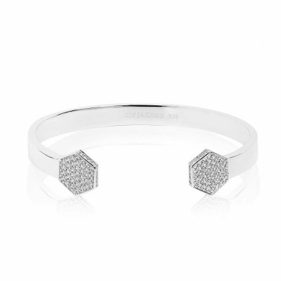 Damarmband Sif Jakobs BG11060-CZ Grå Sterlingsilver (16 cm)