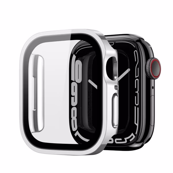 Skyddsfodral till Apple Watch Series 7 41mm - Silver