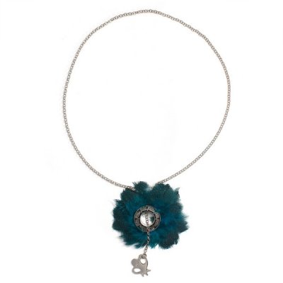 Damhalsband Folli Follie NL1Z031WU (40 cm)