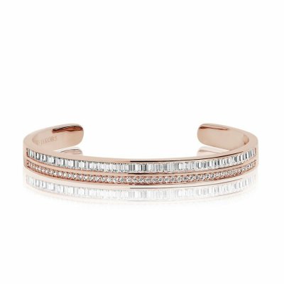 Damarmband Sif Jakobs BG1028-CZ-RG Gyllene Sterlingsilver (18 cm)
