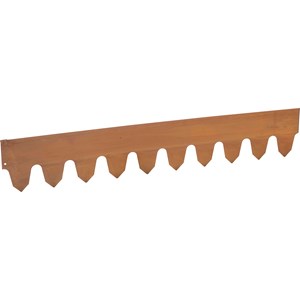 Rabattkant Special Rost, 100x17,5 cm