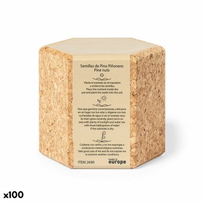 Kruka 142690 Frön (100 antal) (Färg: Brun)