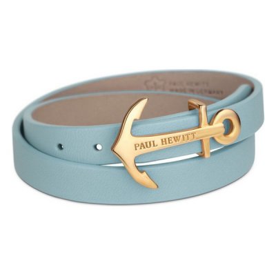 Damarmband Paul Hewitt PH-WB-G-23S-VOR Blå Läder (31-35 cm)