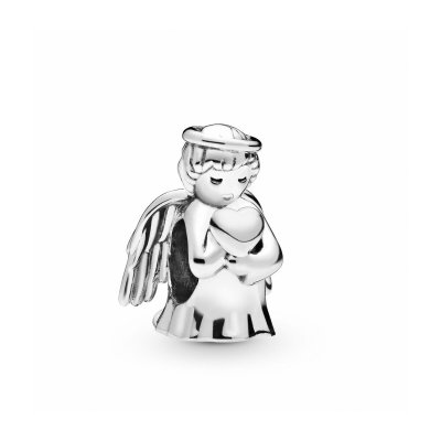 Dampärlor Pandora 798413C00 Silvrig (1 cm)