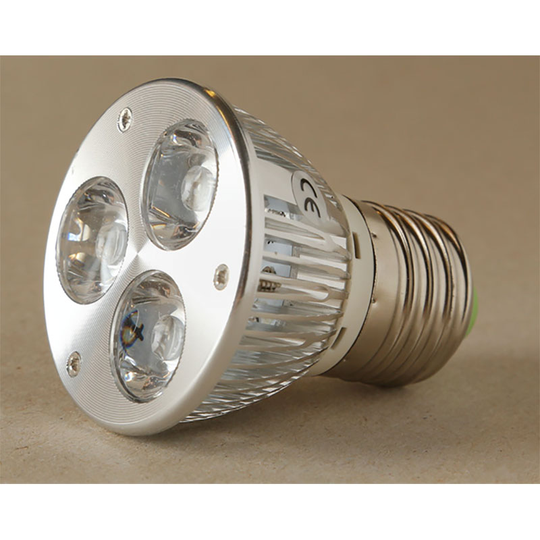 LED-lampa Growspot 4W E27-sockel röd/vit