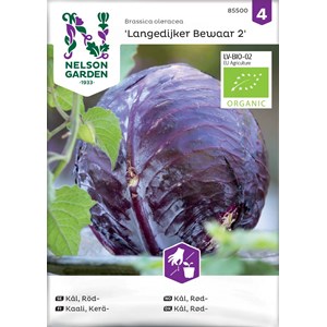 Fröer Nelson Garden Rödkål Langedijker Bewaar 2