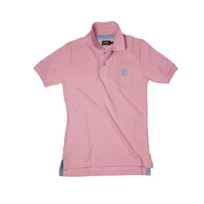 Polotröja kortärmad Herr Bobroff Rosa (Storlek: S)