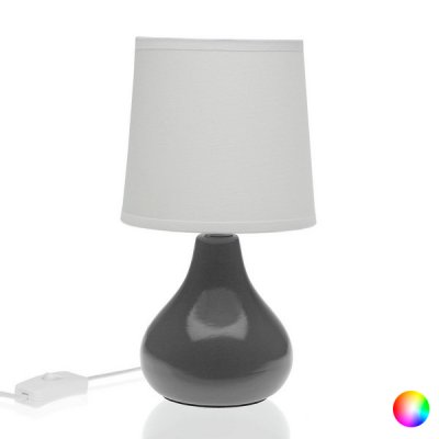 Bordslampa Basic Keramik (13 x 23,5 x 13 cm) (Färg: Grön)