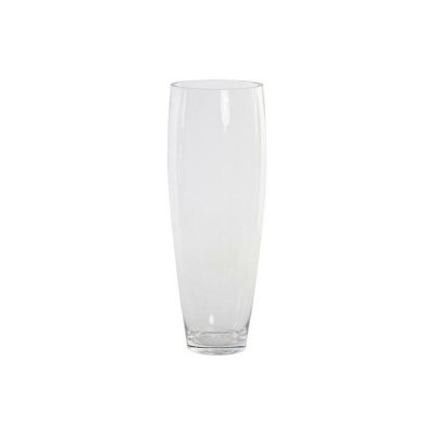 Vas DKD Home Decor Glas Transparent (14 x 14 x 40.5 cm) (15 cm)