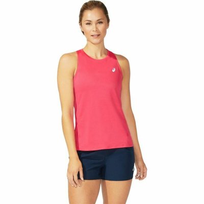 T-shirt med kortärm Dam Asics Core Tank Rosa (Storlek: L)