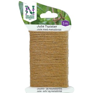 Bindtråd Nelson Twister Jute, 5 m