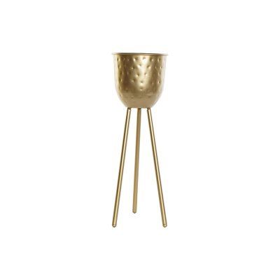 Kruka DKD Home Decor Gyllene Metall (20 x 18,5 x 44 cm)