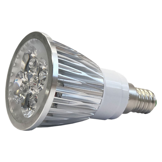 LED-lampa Growspot 7W E14-sockel röd/blå