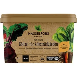 Trädgårdsgödsel Hasselfors Gödsel för Köksträdgården, 3 l