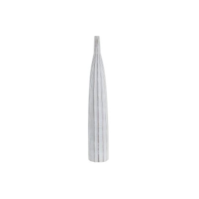 Vas DKD Home Decor Vit Harts Modern (17 x 17 x 101 cm)