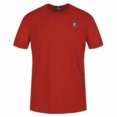 T-shirt med kortärm Herr Le coq sportif Essentiels N°3 Röd (Storlek: M)