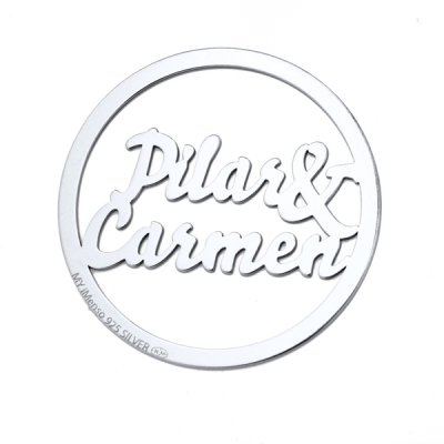 Dampärlor My Imenso PILAR&CARMEN Silvrig