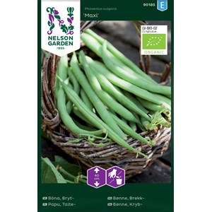 Fröer Nelson Garden Brytböna Maxi Organic