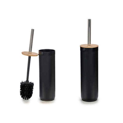 Toalettborste Bambu polypropen (9,5 x 39 x 9,5 cm) (Färg: Grå)