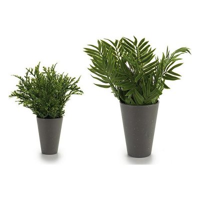 Kruka �S3602946 Grön Plast (13 x 25 x 13 cm)